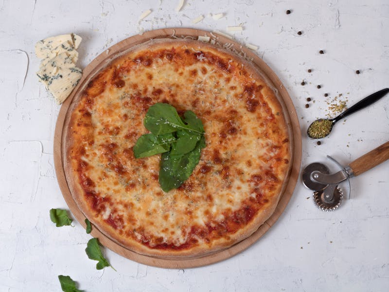 Four Cheese White Pizza